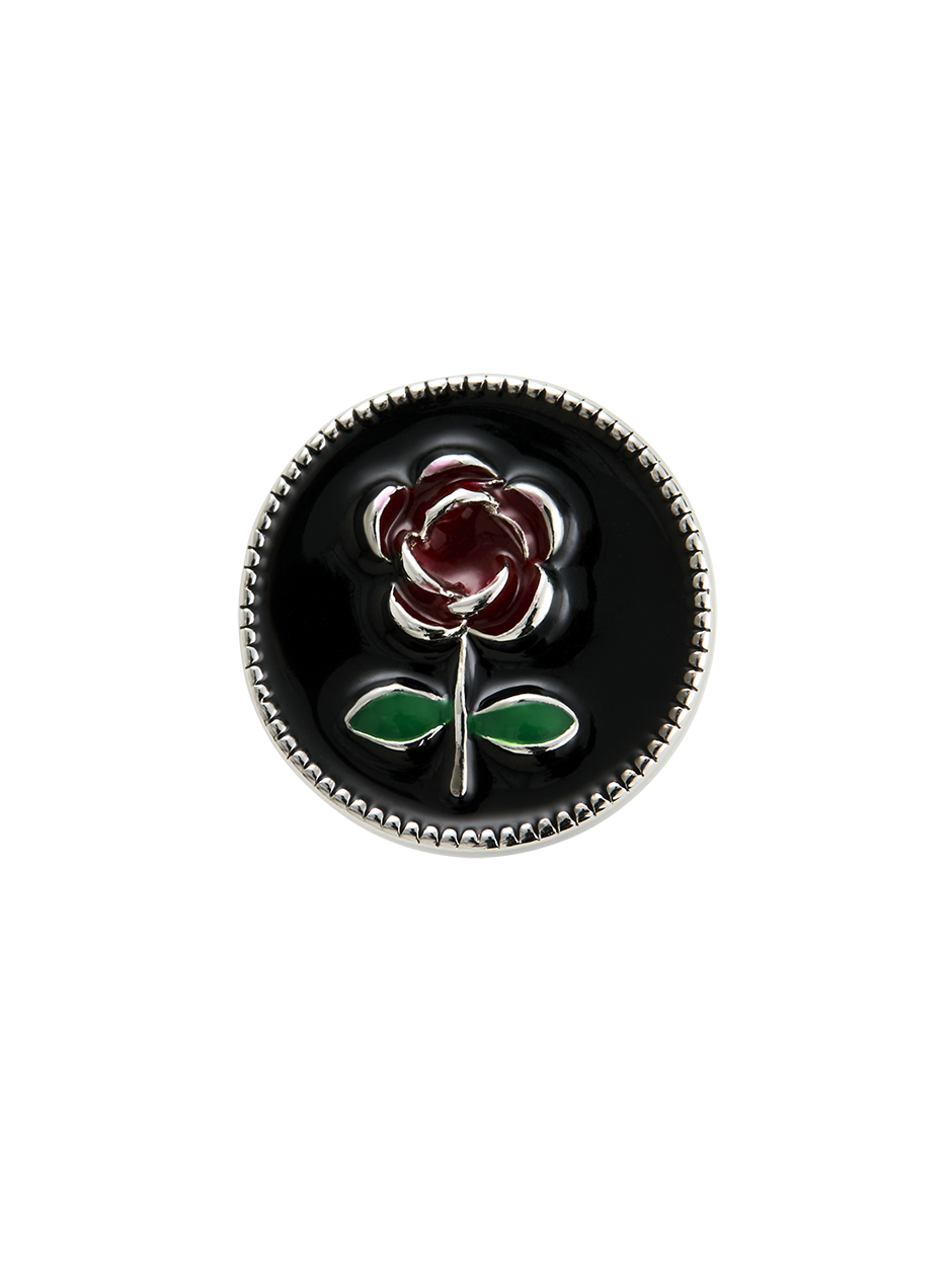 Coneflower and Vintage Rose Buttons Pack