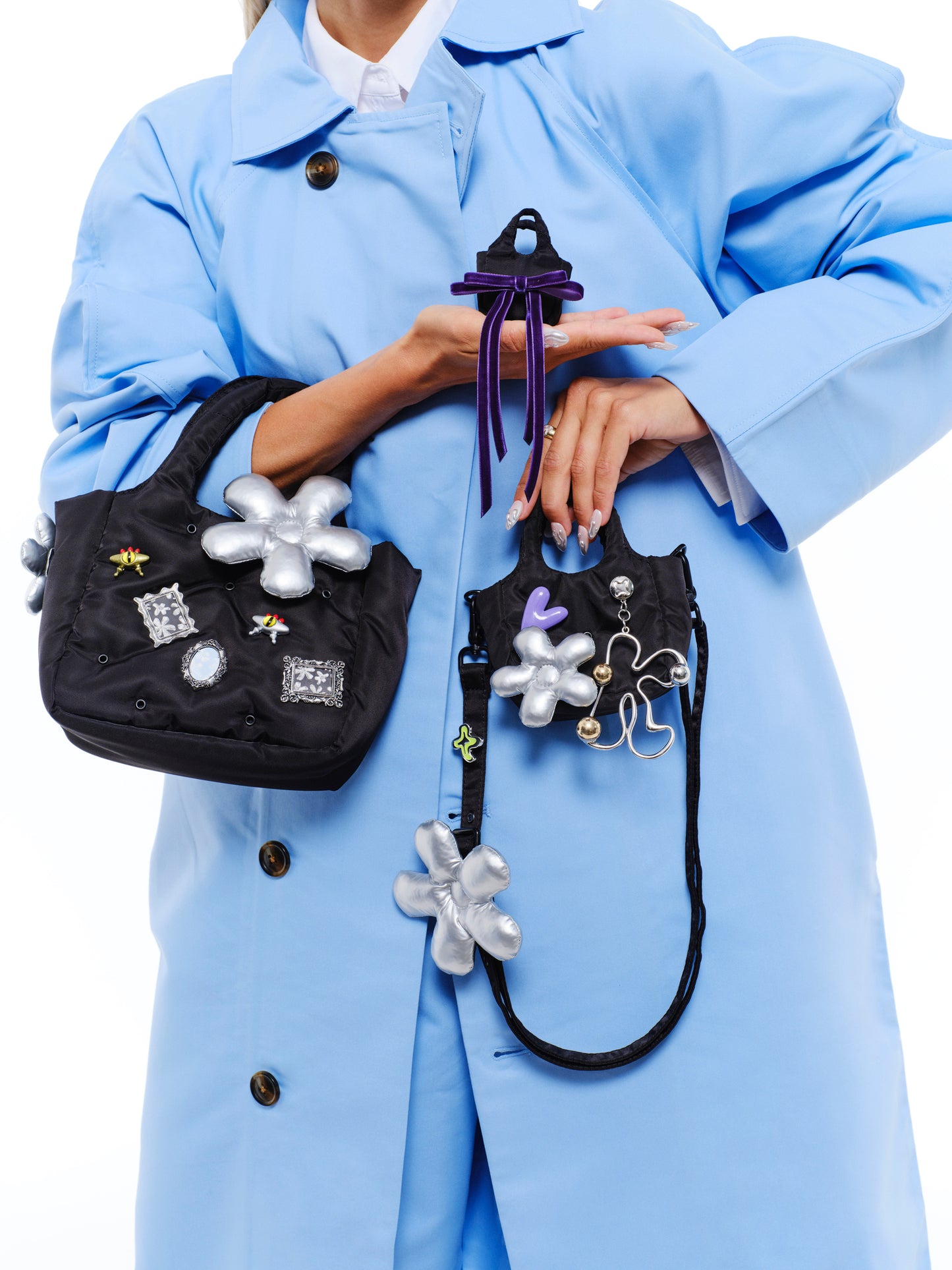 Carry Me Medium Meteorite Handbag