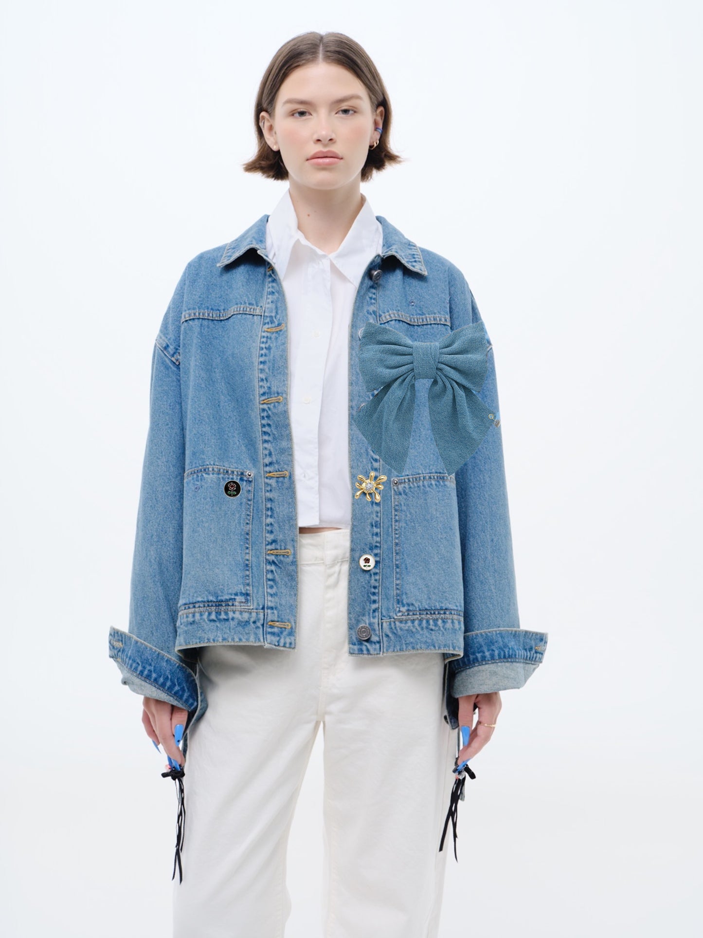 Super Bow Medium Denim