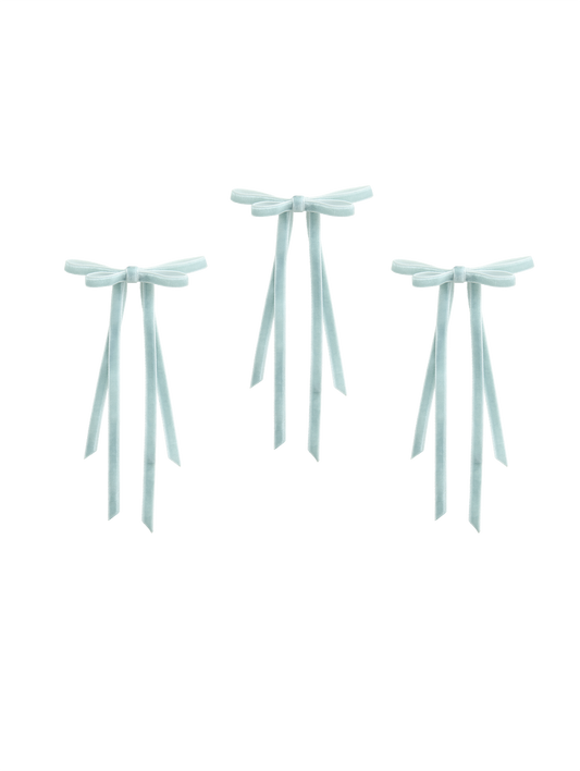 Beauregarde Ice Water Velvet Bow Pack