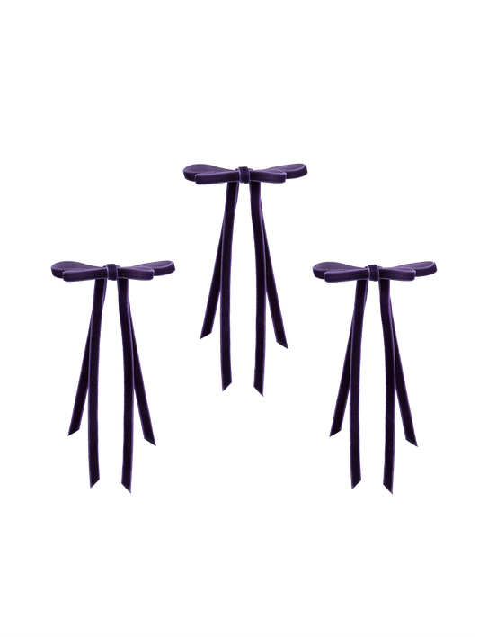 Beauregarde Moonberry Velvet Bow Pack