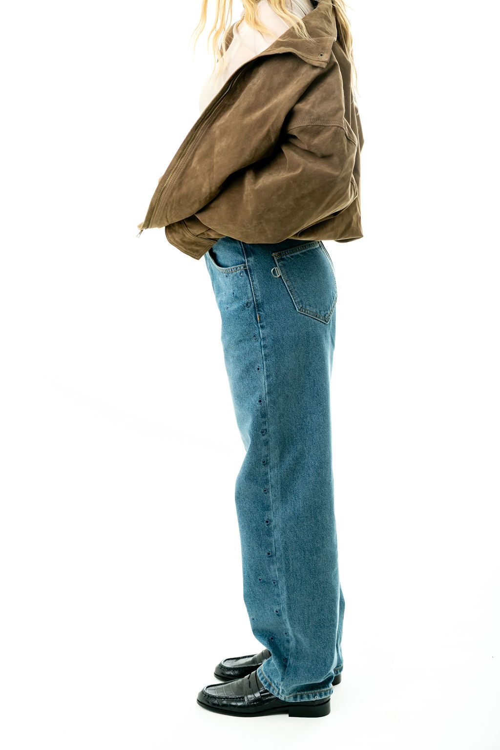 Medium Wash Denim Jeans