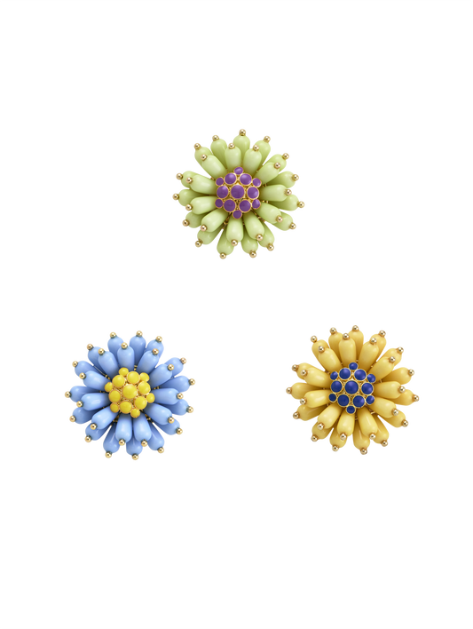 Dahlia Beaded Flowers Pack