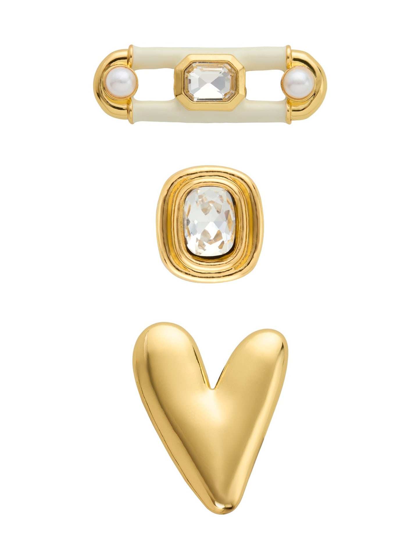 Infinity, Heart, & Bezel Silver- 3 Pack