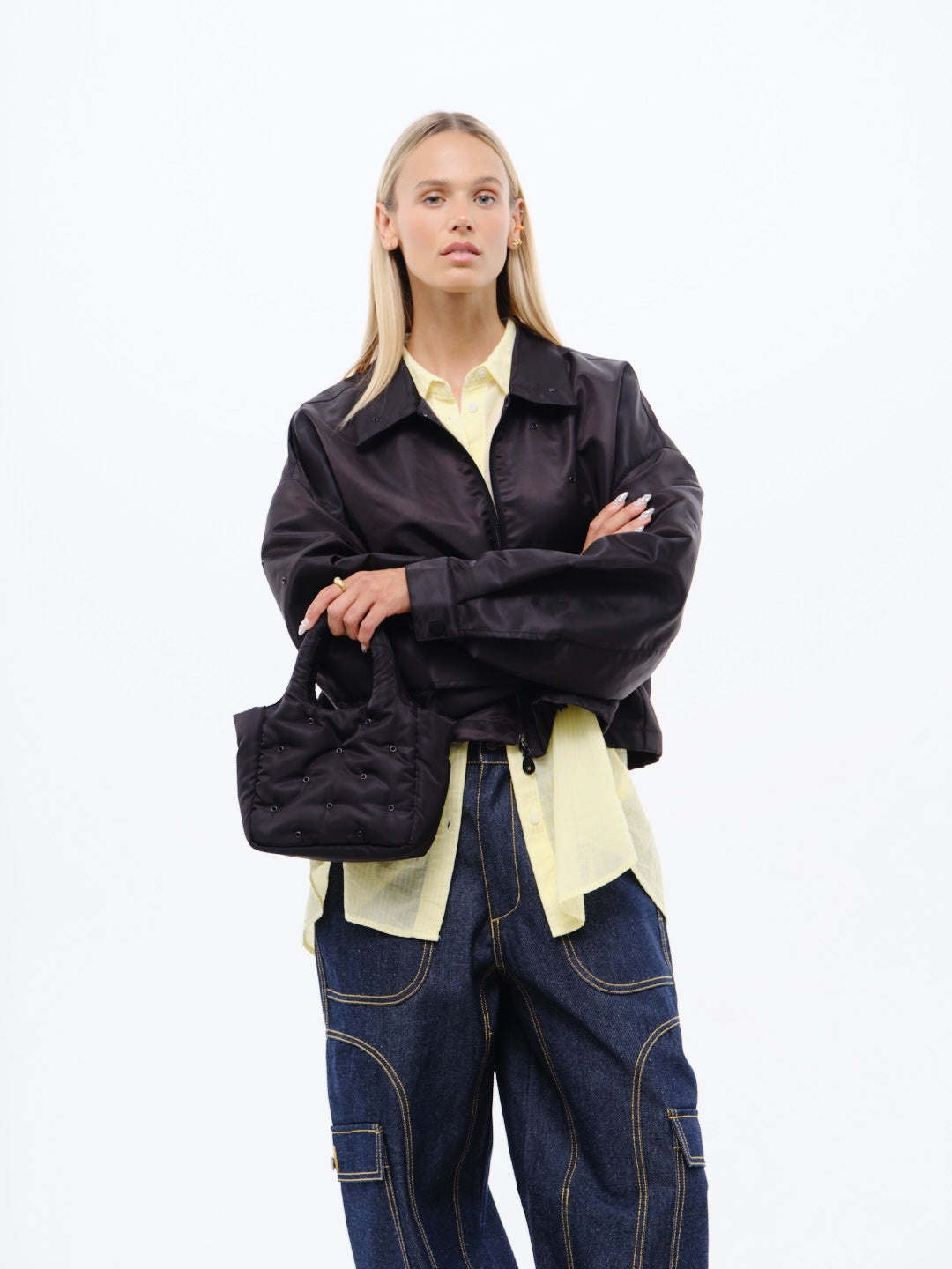 Carry Me Medium Meteorite Handbag