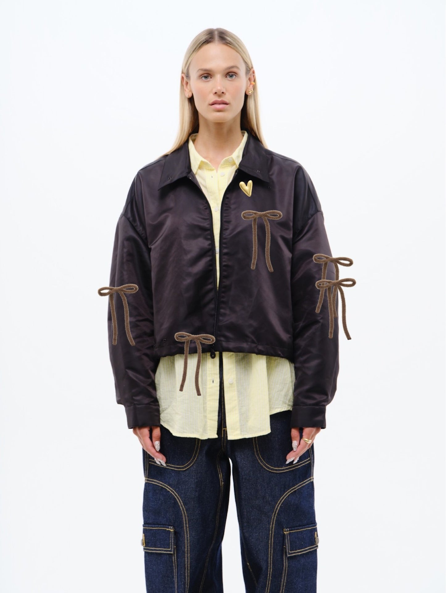 Mohair Burlap Bow - 3 Pack