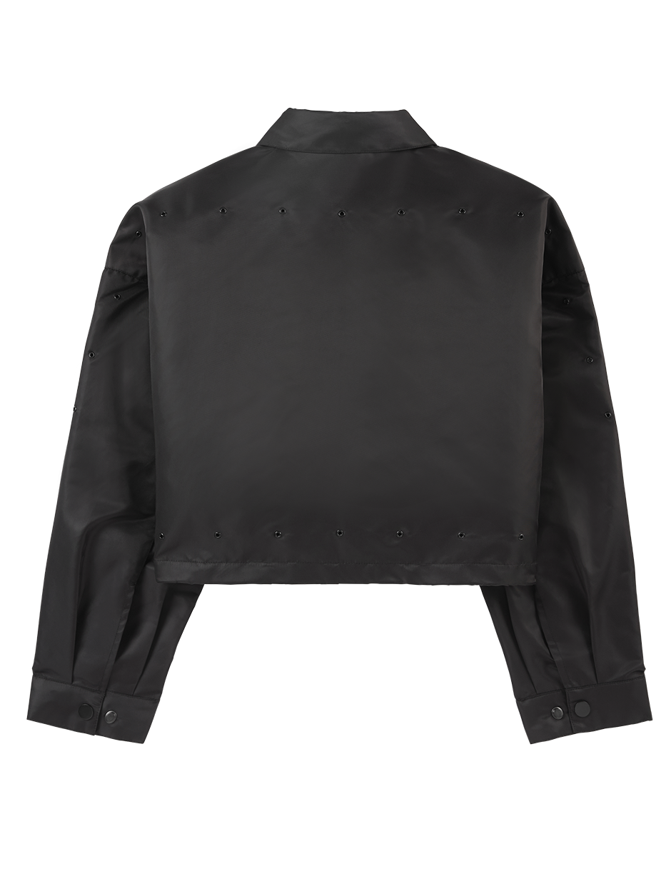 Nylon Crop Jacket