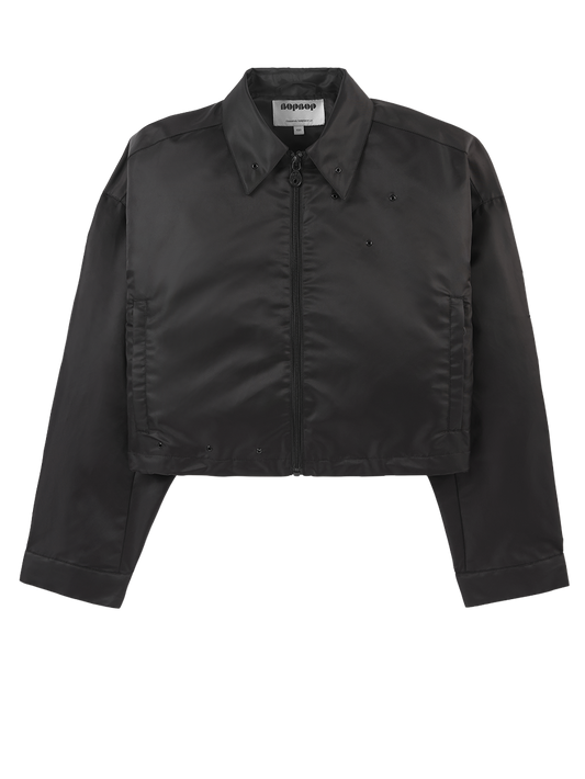 Nylon Crop Jacket