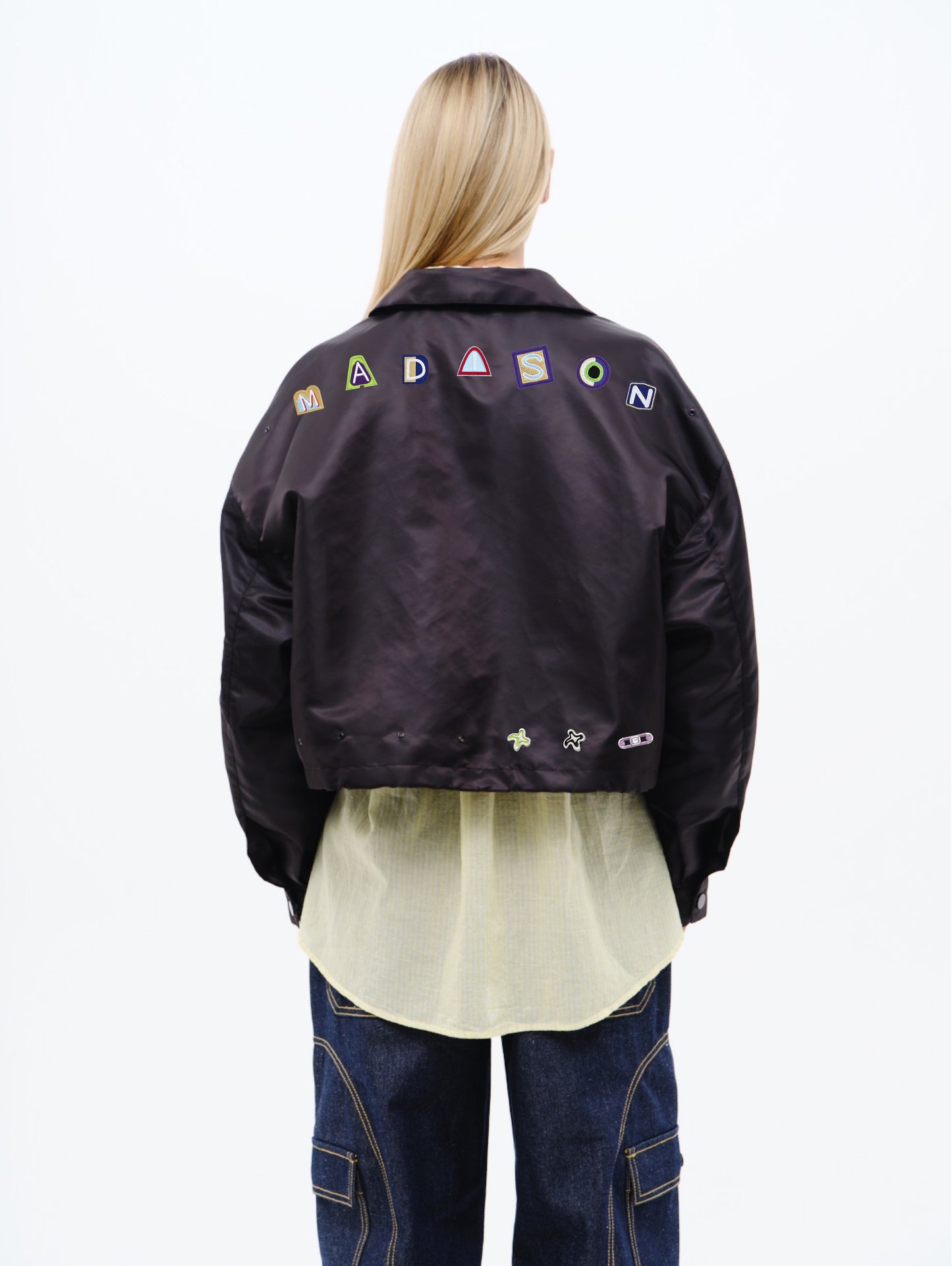 Nylon Crop Jacket