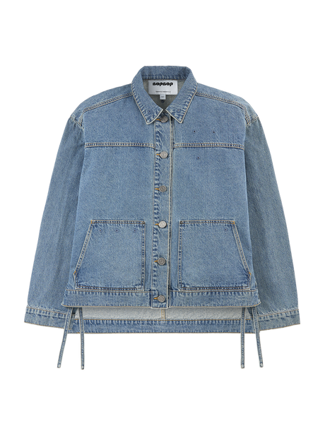 Oversize Denim Jacket – BopBop