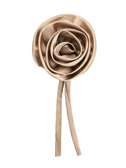 Rosette Boulder Satin Flower