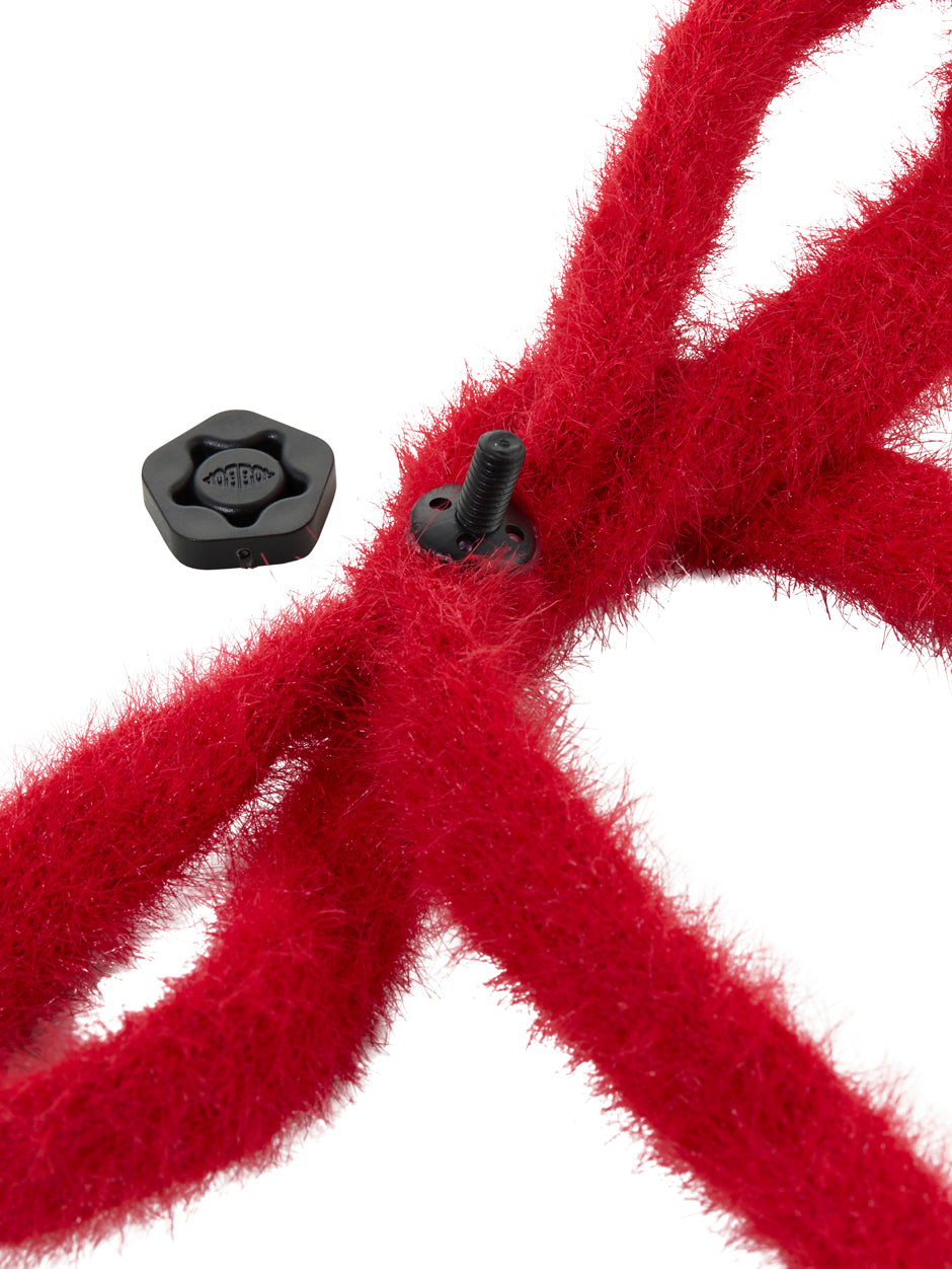 Mohair Burlap Bow - 3 Pack