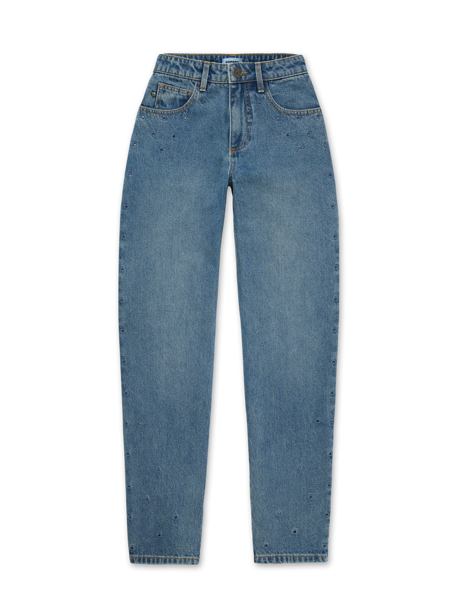 Medium Wash Denim Jeans