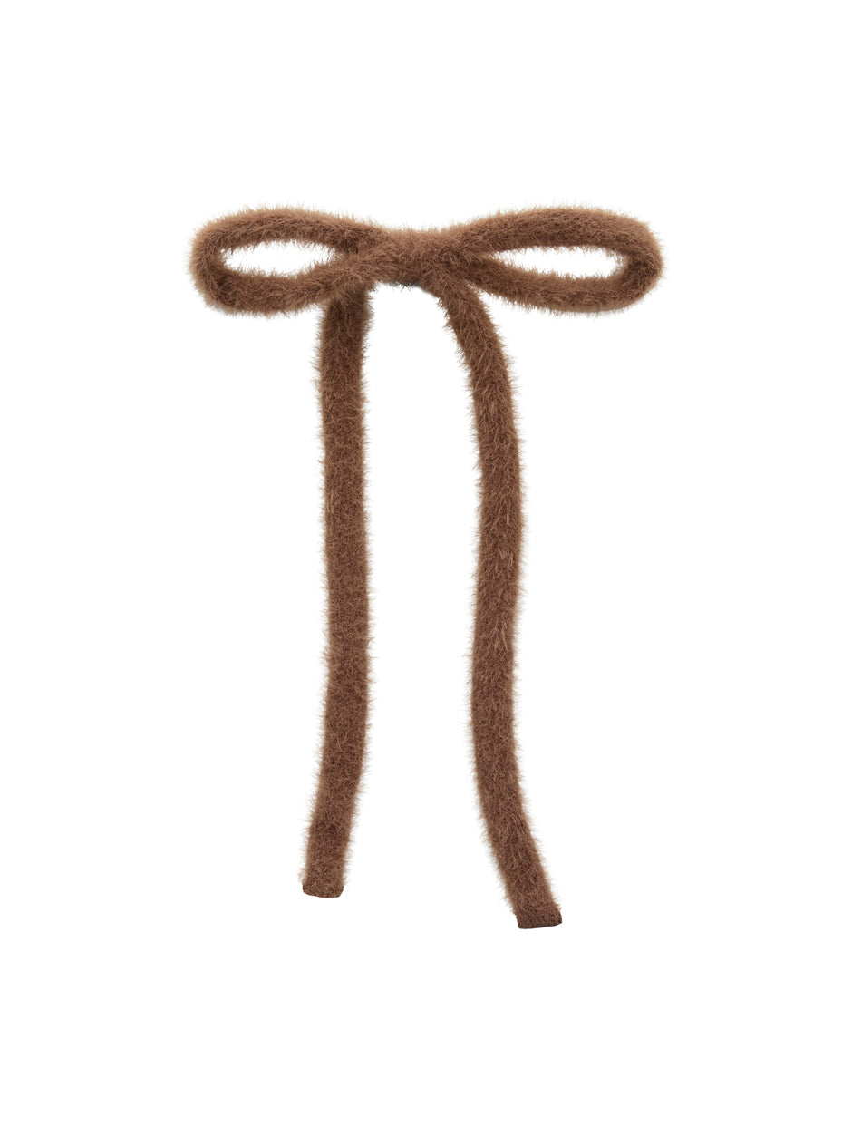 Mohair Burlap Bow - 3 Pack