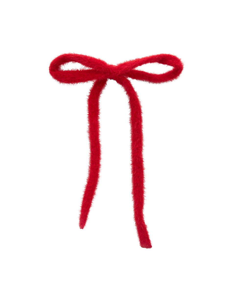 Mohair Burlap Bow - 3 Pack