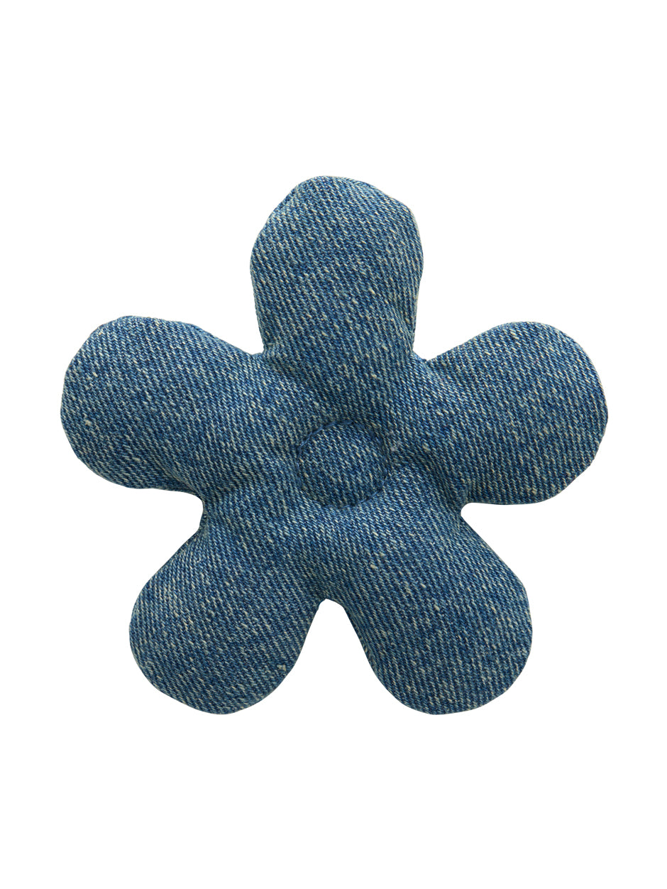 Super Bloom Medium Denim Puffy Flowers 3-Pack